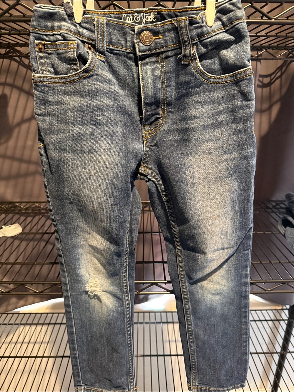 Cat & Jack Light Washed Blue Kids Jeans